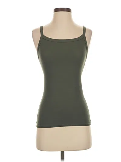 Pre-owned No Boundaries Tank Top Green Strapless Neckline Tops