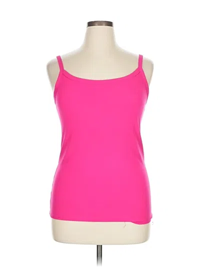 Pre-owned No Boundaries Tank Top Pink Strapless Neckline Tops