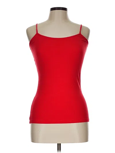 Pre-owned No Boundaries Tank Top Red Strapless Neckline Tops