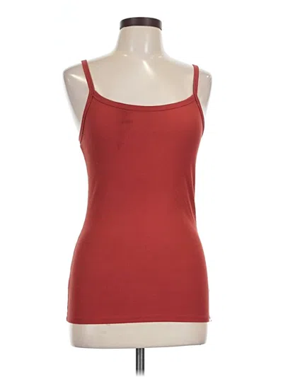 Pre-owned No Boundaries Tank Top Red Strapless Neckline Tops