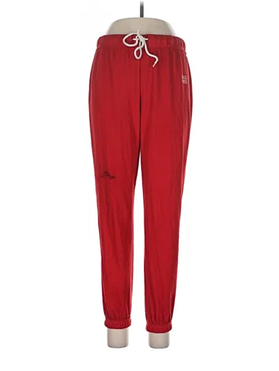 Pre-owned No Boundaries Track Pants In Red