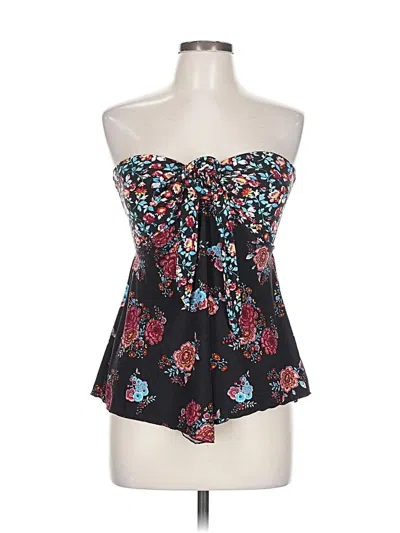 Pre-owned No Boundaries Tube Top Black Strapless Neckline Tops