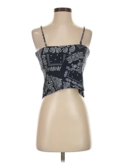 Pre-owned No Boundaries Tube Top Black Strapless Neckline Tops