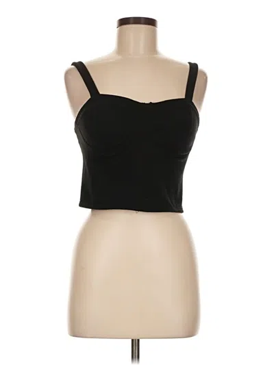 Pre-owned No Boundaries Tube Top Black Strapless Neckline Tops