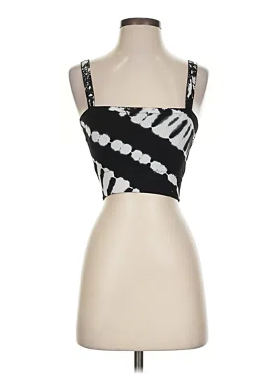 Pre-owned No Boundaries Tube Top Black Strapless Neckline Tops