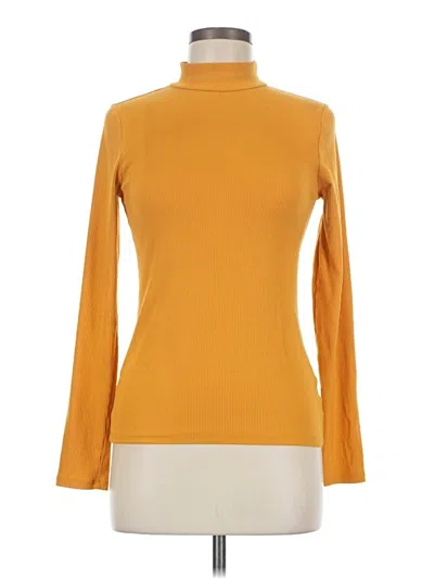Pre-owned No Boundaries Turtleneck Sweater In Orange