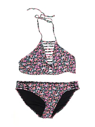 Pre-owned No Boundaries Two Piece Swimsuit In Black