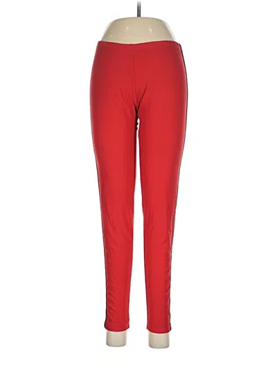 Pre-owned No Comment Active Pants In Red