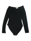 No Comment Bodysuit In Black