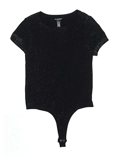 Pre-owned No Comment Bodysuit In Black