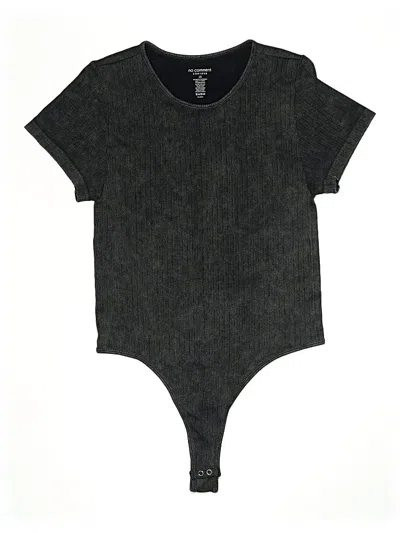 Pre-owned No Comment Bodysuit In Gray