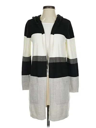 Pre-owned No Comment Cardigan Sweater In Gray