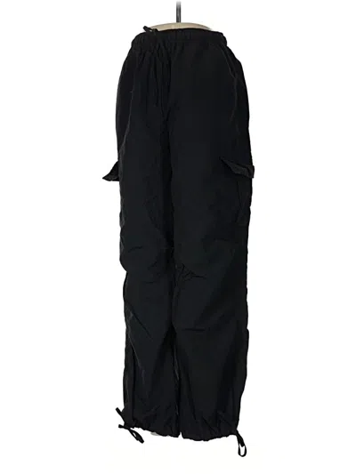 Pre-owned No Comment Cargo Pants In Black