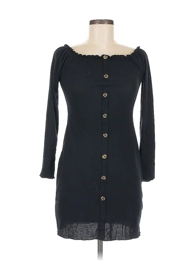 Pre-owned No Comment Casual Dress In Black
