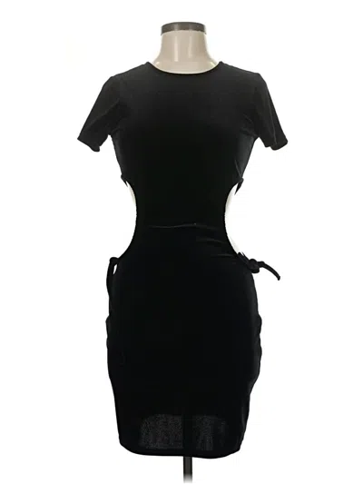 Pre-owned No Comment Casual Dress In Black