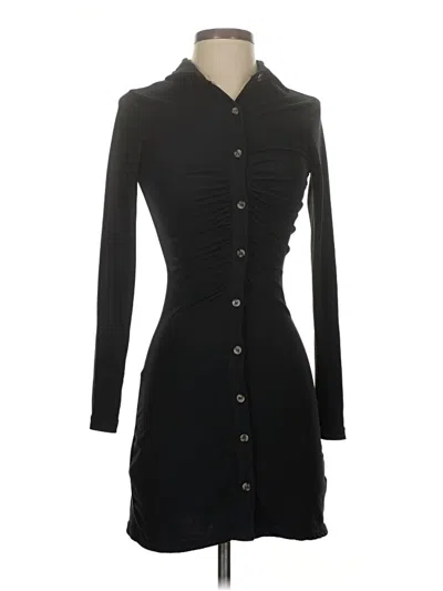 Pre-owned No Comment Casual Dress In Black