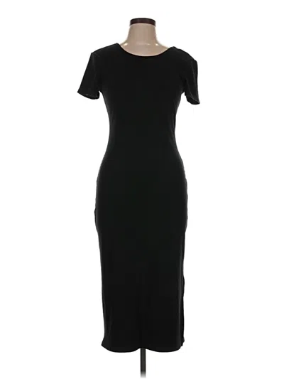 Pre-owned No Comment Casual Dress In Black