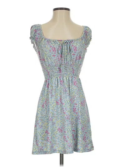 Pre-owned No Comment Casual Dress In Blue