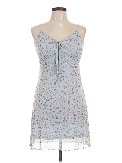 Pre-owned No Comment Casual Dress In Blue