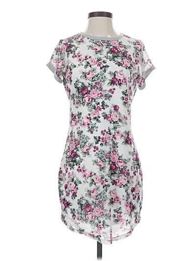 Pre-owned No Comment Casual Dress In Gray