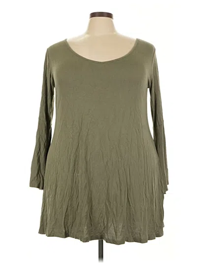 Pre-owned No Comment Casual Dress In Green