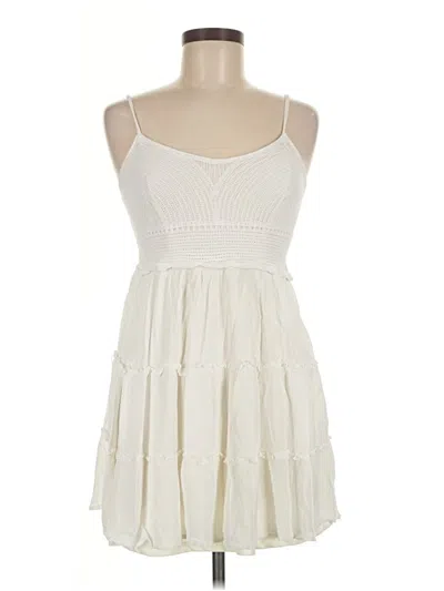 Pre-owned No Comment Casual Dress In Ivory