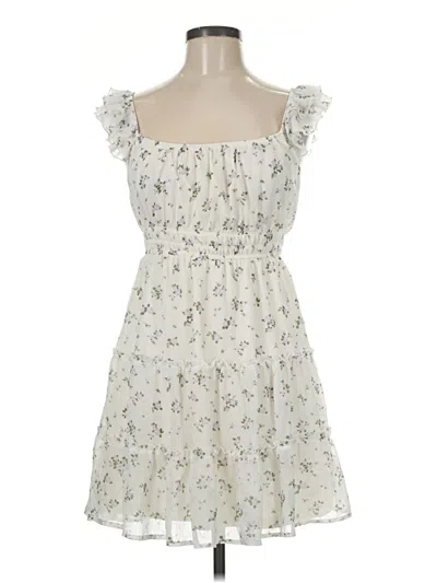 Pre-owned No Comment Casual Dress In Ivory