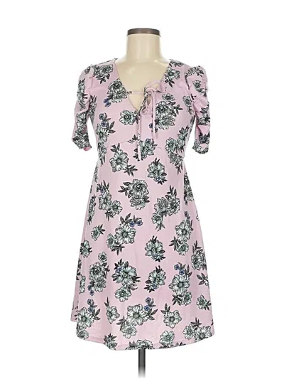 Pre-owned No Comment Casual Dress In Pink