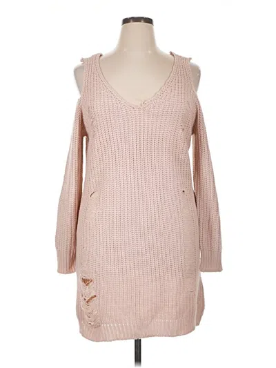 Pre-owned No Comment Casual Dress In Pink