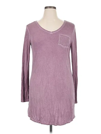 Pre-owned No Comment Casual Dress In Purple