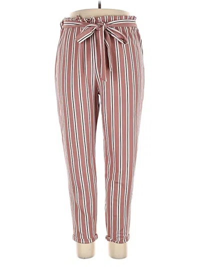 Pre-owned No Comment Casual Pants In Red