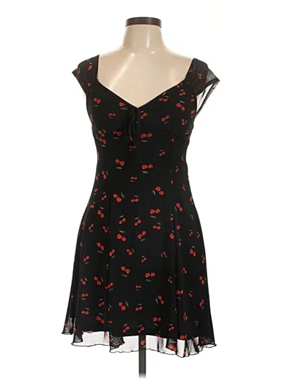 Pre-owned No Comment Cocktail Dress In Black