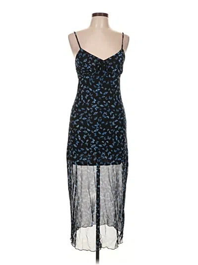 Pre-owned No Comment Cocktail Dress In Blue
