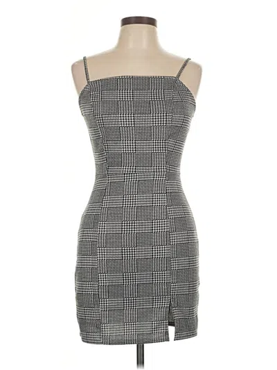 Pre-owned No Comment Cocktail Dress In Gray