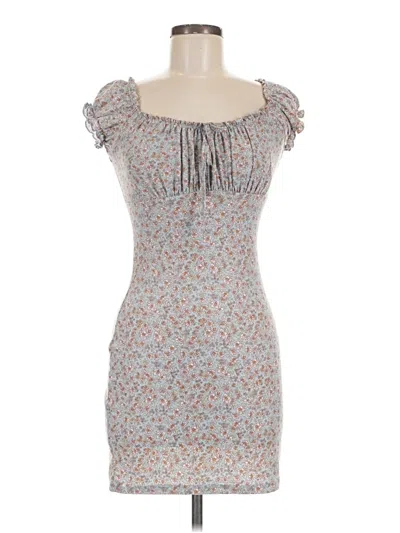 Pre-owned No Comment Cocktail Dress In Gray