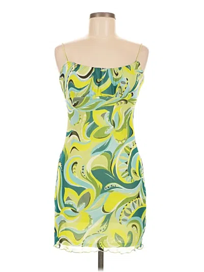 Pre-owned No Comment Cocktail Dress In Green
