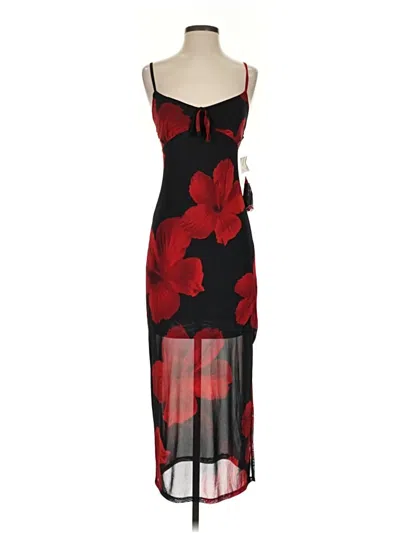 No Comment Cocktail Dress In Red