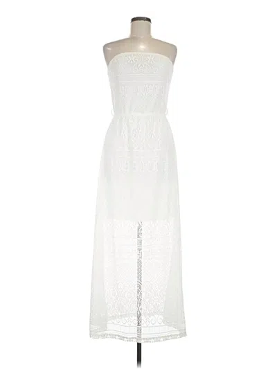 Pre-owned No Comment Cocktail Dress In White