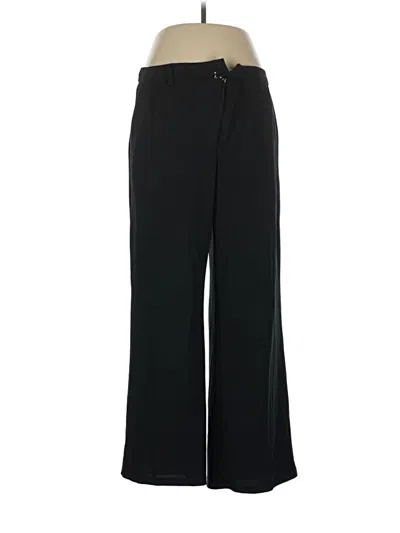Pre-owned No Comment Dress Pants In Black