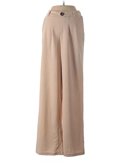 Pre-owned No Comment Dress Pants In Brown