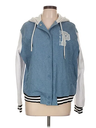 Pre-owned No Comment Jacket In Blue