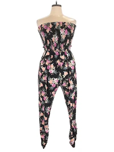 Pre-owned No Comment Jumpsuit In Black