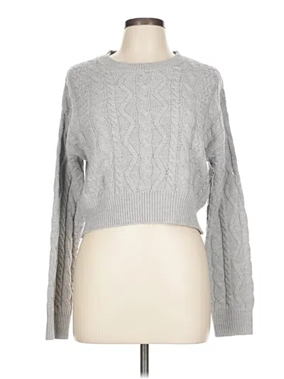 Pre-owned No Comment Pullover Sweater In Gray