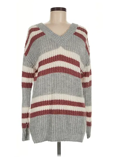 Pre-owned No Comment Pullover Sweater In Gray
