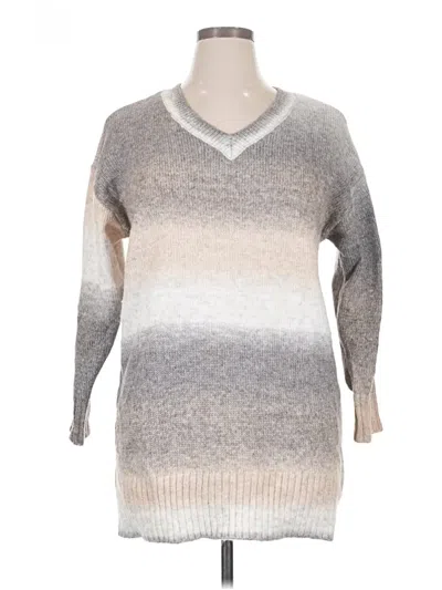 Pre-owned No Comment Pullover Sweater In Gray
