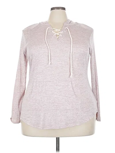 Pre-owned No Comment Pullover Sweater In Pink