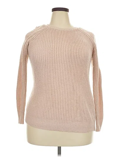 Pre-owned No Comment Pullover Sweater In Tan