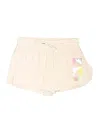 No Comment Shorts In White