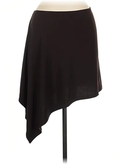 Pre-owned No Comment Sleeveless Top Black One Shoulder Neckline Tops
