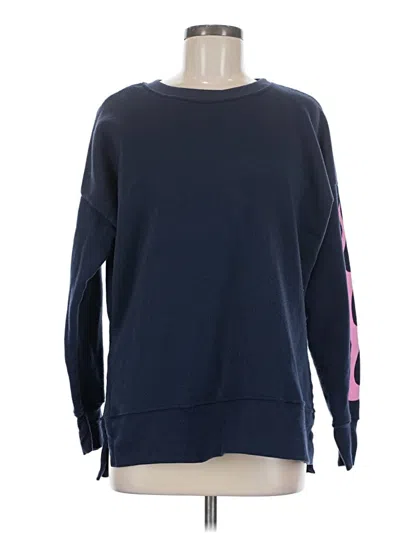 Pre-owned No Comment Sweatshirt In Blue